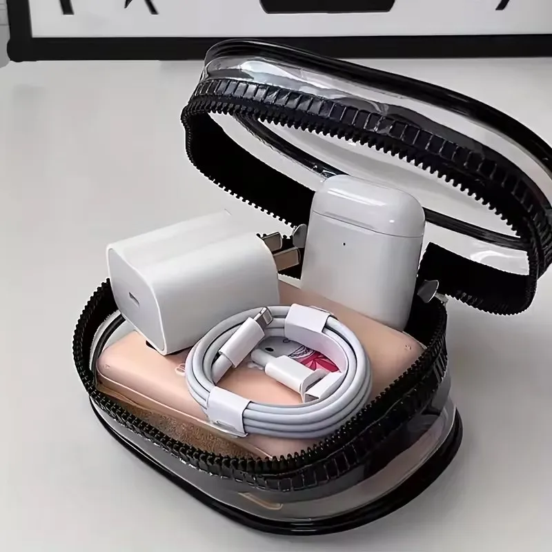 Portable Mini Transparent Stor - огляд і ціна Cable Winder Keychain