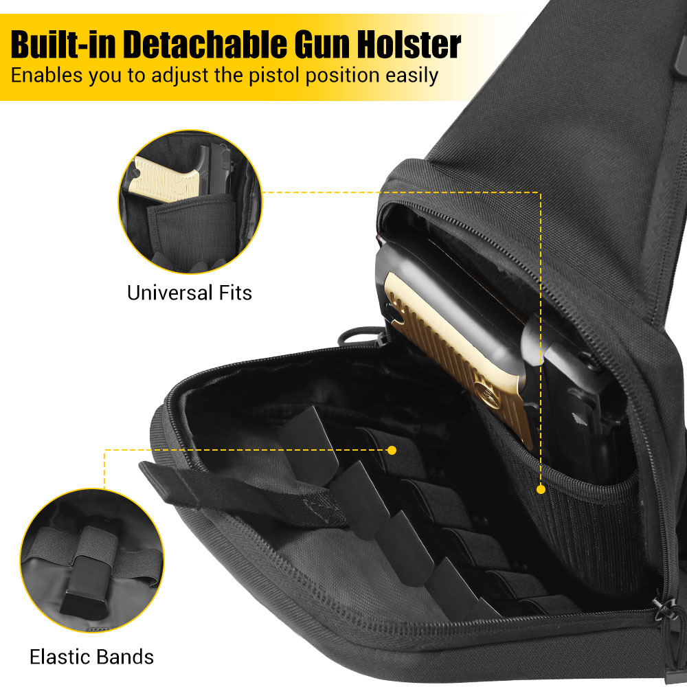 Tactical Pistol Gun Bag Concea - огляд і ціна Edc Concealed Carry Holster