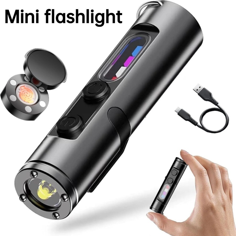 Mini Outdoor Flashlight Type C - огляд і ціна Keychain Flashlight