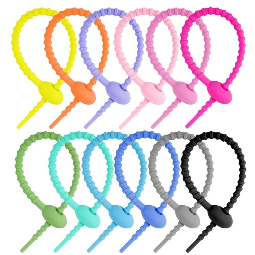 10Pcs/Set Tadpole Shaped Cable - огляд і ціна Cable Winder Keychain