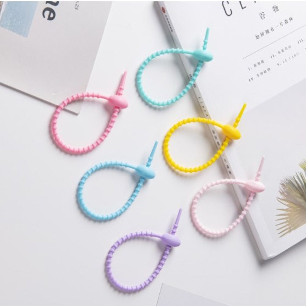10Pcs/Set Tadpole Shaped Cable - огляд і ціна Cable Winder Keychain