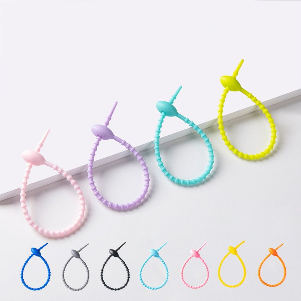 10Pcs/Set Tadpole Shaped Cable - огляд і ціна Cable Winder Keychain