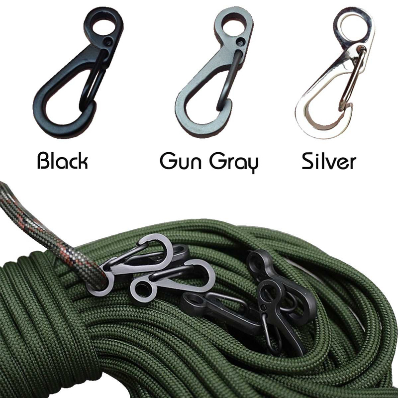 10Pcs/lot Mini Carabiner Parac - огляд і ціна Edc Carry Kit