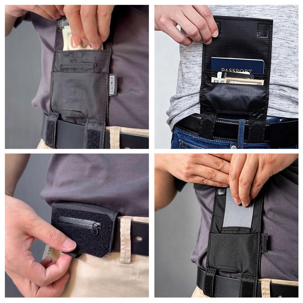 Hidden Travel Waist Pouch, Ant - огляд і ціна Edc Carry Items