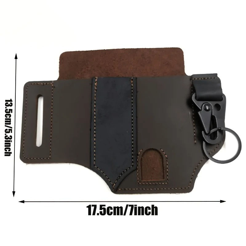 PU Leather EDC Belt Multitool  - огляд і ціна Appendix Carry Edc