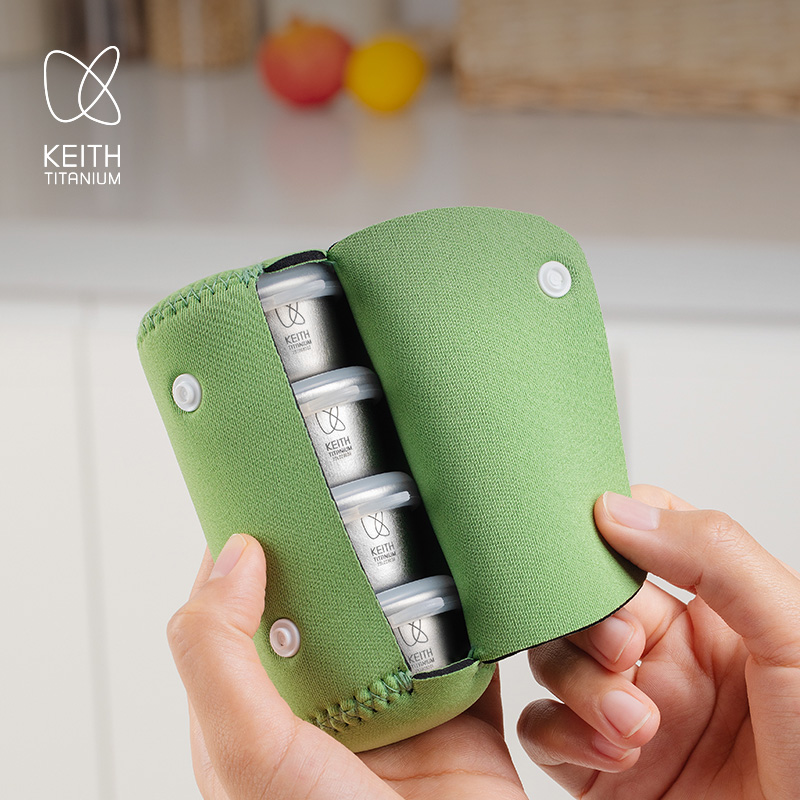 KEITH 4Pcs Mini Pure Titanium  - огляд і ціна Appendix Carry Edc