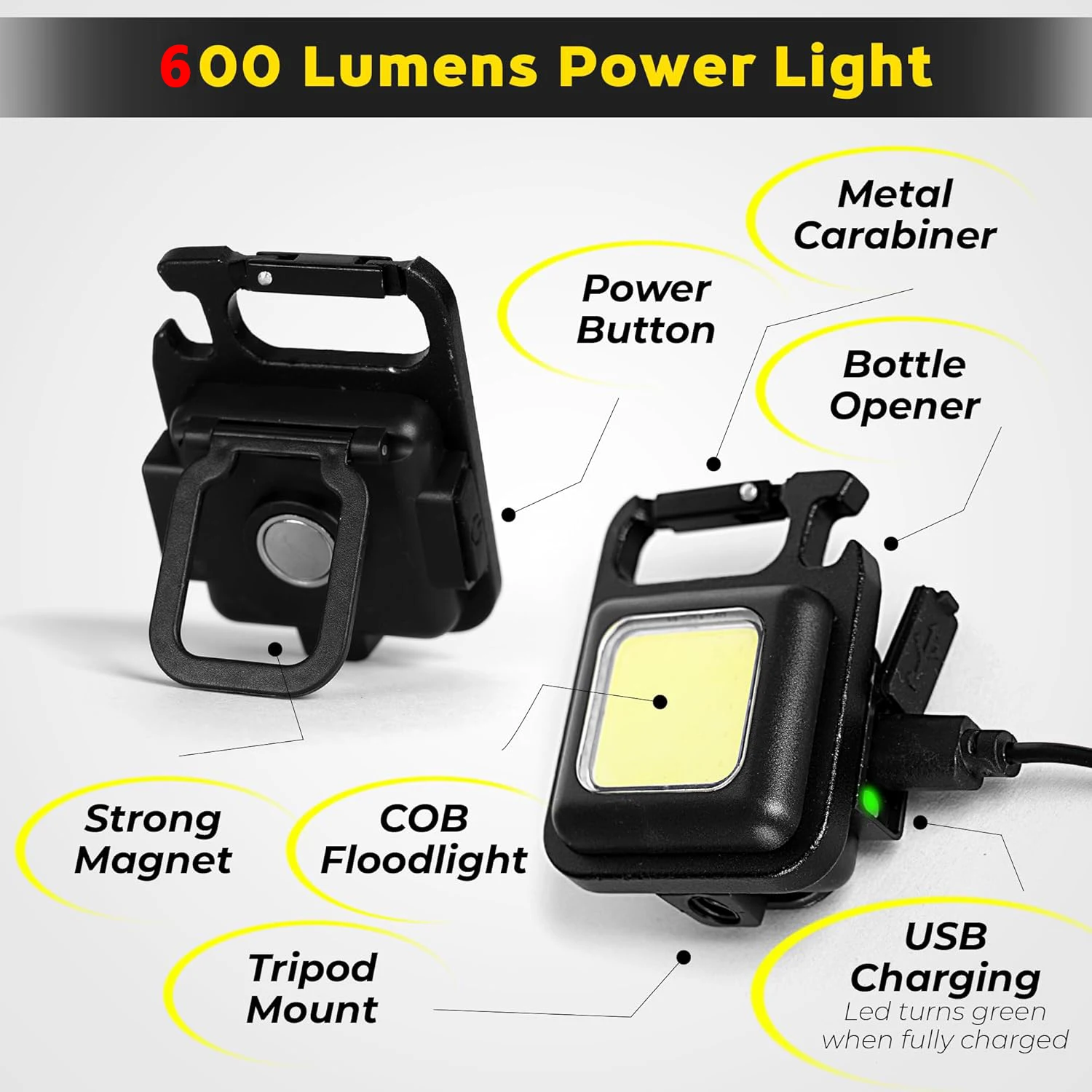 Portable Keychain Light Mini M - огляд і ціна Keychain Flashlight
