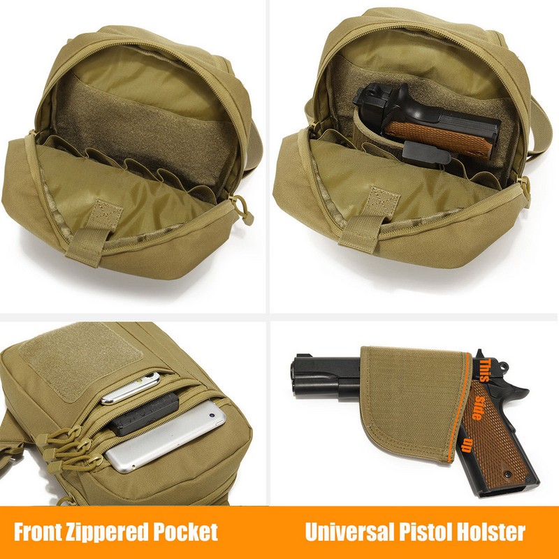 New Tactical Chest Bag Pistol  - огляд і ціна Edc Concealed Carry Holster