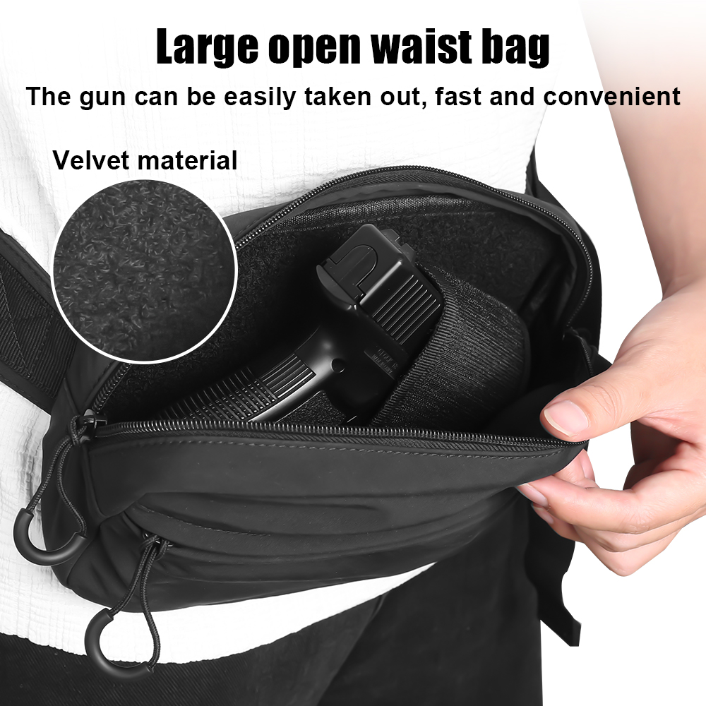 Tactical Crossbody Bag Pistol  - огляд і ціна Appendix Carry Edc