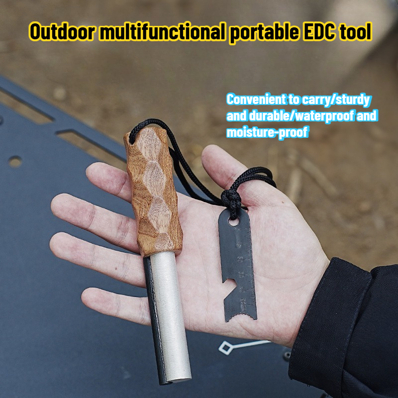 Shabili Wooden Handle Outdoor  - огляд і ціна Ferro Rod Striker