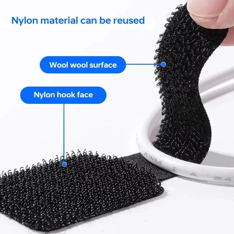20pcs Reusable Cable Tie Faste - огляд і ціна Gear Tie Reusable