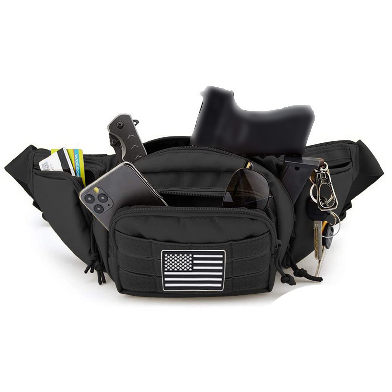 Tactical Fanny Pack Gun Holste - огляд і ціна Edc Concealed Carry Holster