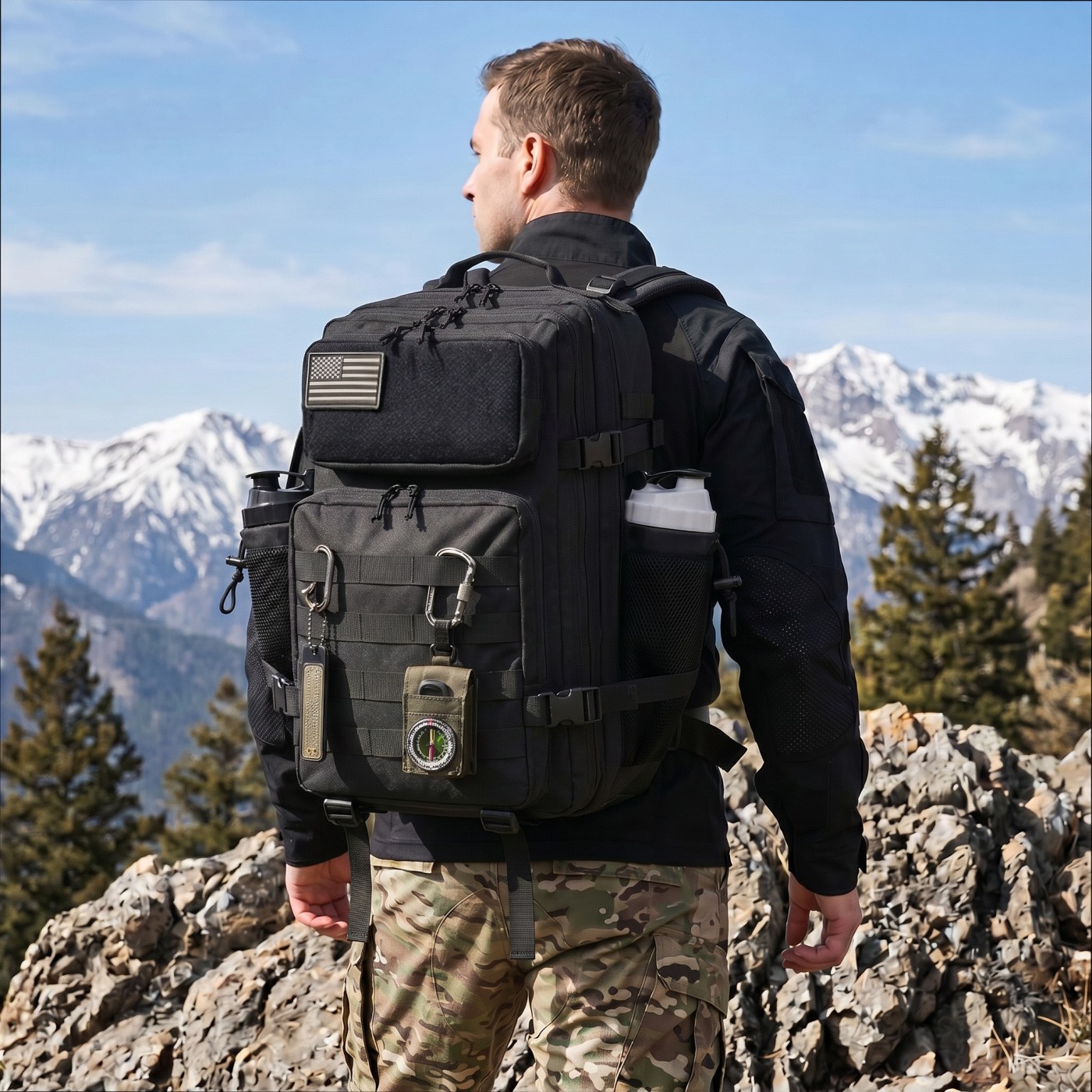 45L Large Capacity Tactical Fi - огляд і ціна Appendix Carry Edc